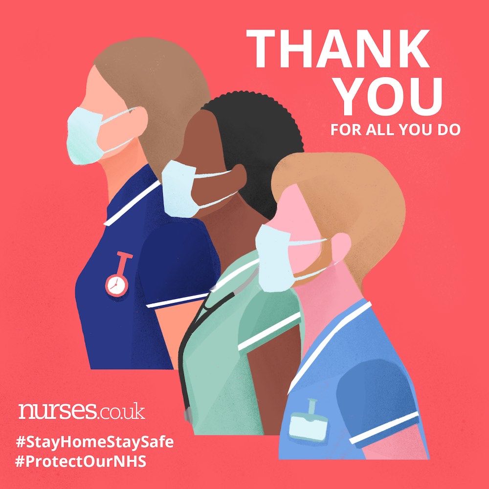 The public say Thank You Nurses