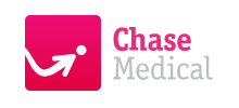 Chase Medical's logo takes you to their list of jobs