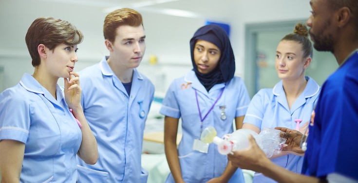 From the students who have undertaken this new training style, over two-thirds (68%) said it was helping their nursing practice, with two out of three saying it had improved their patient care skills.