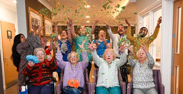 A photo from one of our pages promoting Care UK