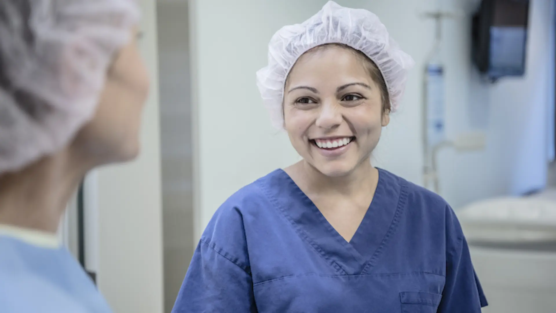 Theatre nurses, talking