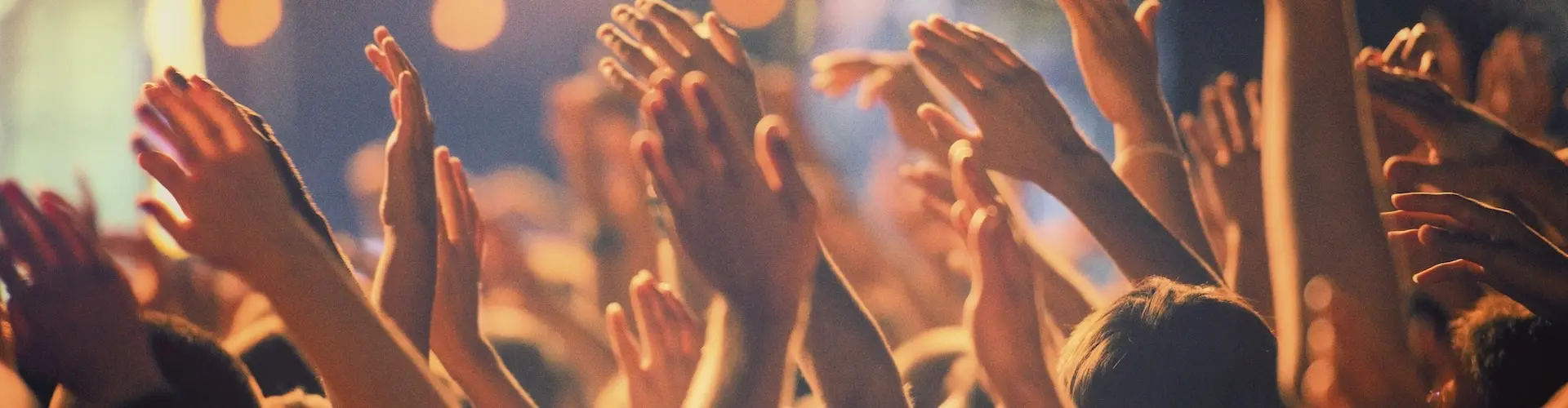 Lots of raised hands