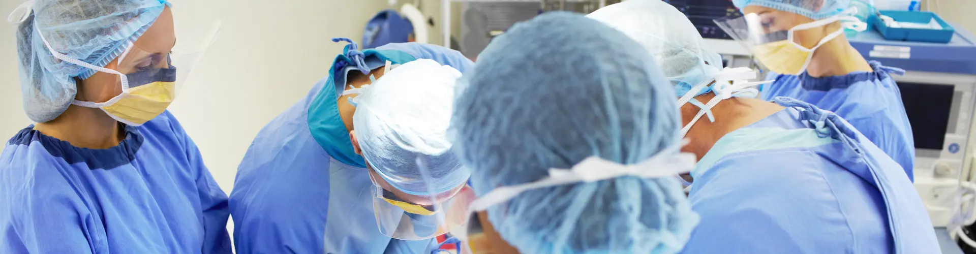 Nurses working in theatre