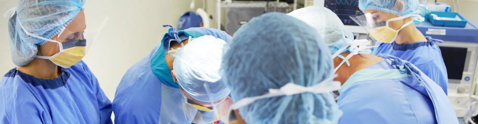 Theatre nurses at work