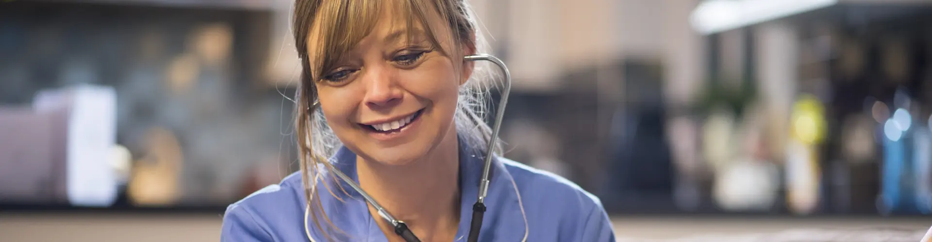 Practice Nurse at work