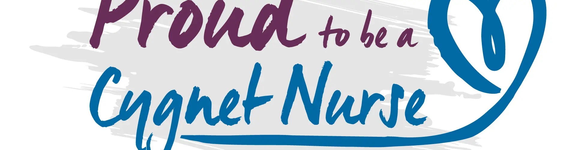 Proud to be Cygnet Nurse logo
