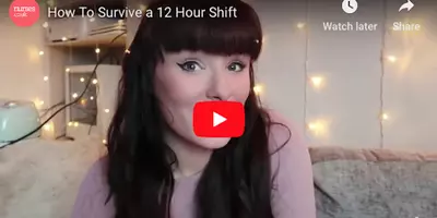 How I survive my 12 hour shifts