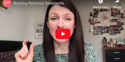 Claire's tips for writing your personal statement