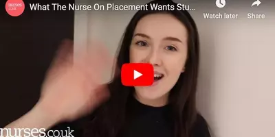 The top 3 things student nurses need to know on placement