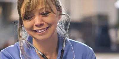 Practice Nurse at work