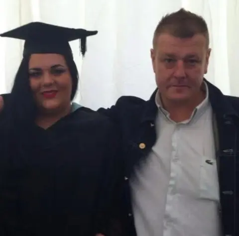 Photo of Jade with her father