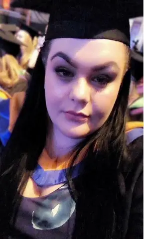 Jade at her graduation