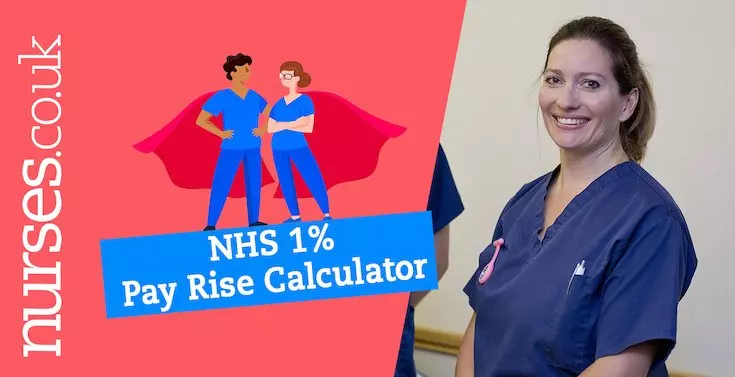 The Nurses.co.uk 1% NHS Nurse Pay Rise Calculator
